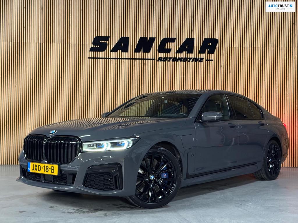 BMW 7-serie 745e High Executive M-sport Carbon Core PANO|SOF, Auto's, BMW, Gebruikt, 394 pk, Bedrijf, Vierwielaandrijving