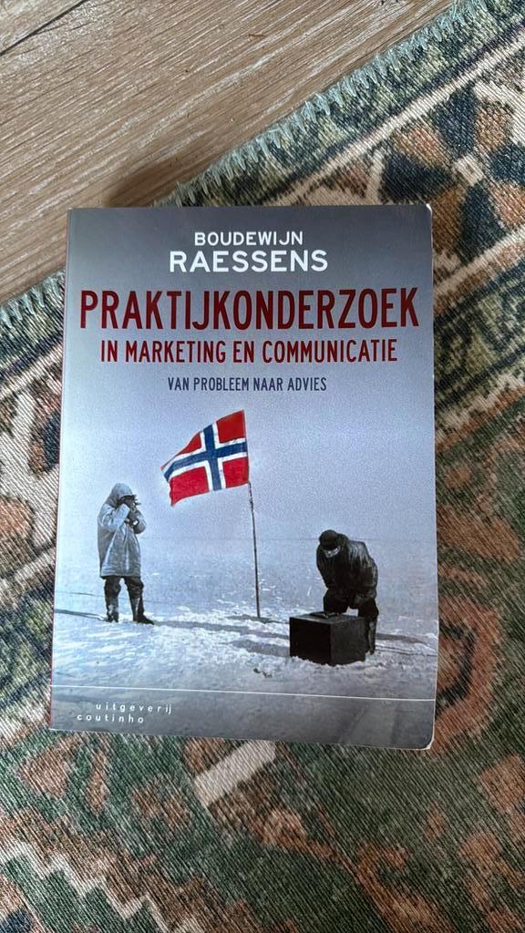 Praktijkonderzoek in marketing en communicatie, Boeken, Schoolboeken, Gelezen, Nederlands, Overige niveaus, Ophalen of Verzenden