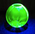 Antieke Leerdam Vaas - A D Copier - Anna Groen Uranium Glas, Antiek en Kunst, Ophalen of Verzenden