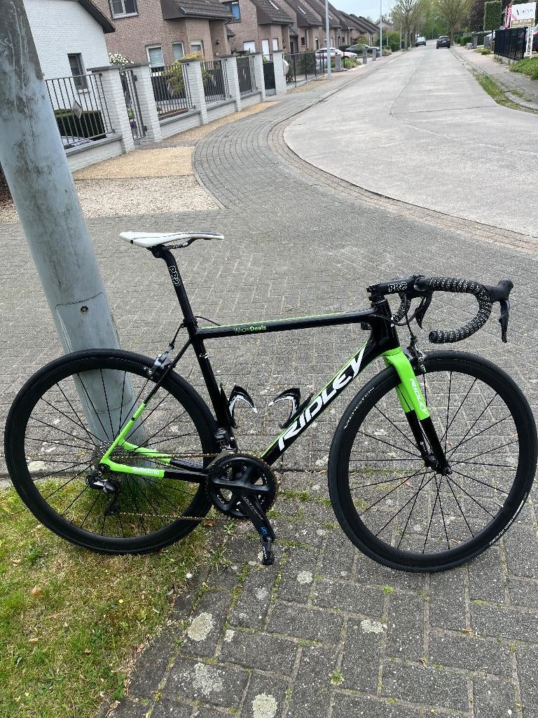 Ridley Ultegra DI2 11s powermeter S/M Racefiets, 28 inch, Gebruikt, Carbon, Heren