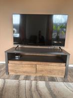 Modern tv meubel met opbergruimte, Ophalen, Gebruikt, 100 tot 150 cm, Minder dan 100 cm