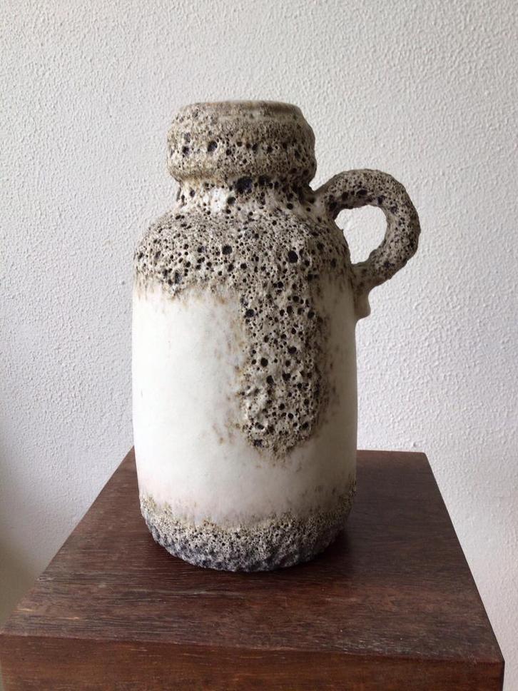 West Germany vaas, Erika, fatlava., Antiek en Kunst, Antiek | Vazen, Ophalen of Verzenden