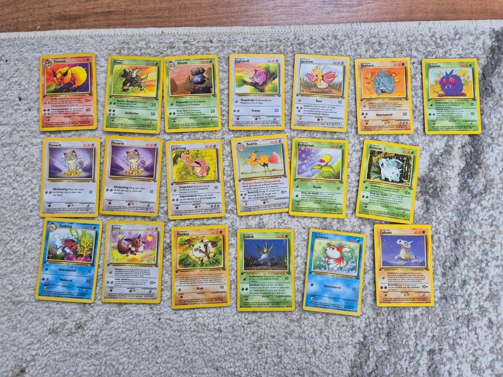 Nederlandse pokemonkaarten collectie Jungle, Hobby en Vrije tijd, Verzamelkaartspellen | Yu-gi-Oh!, Ophalen of Verzenden, Meerdere kaarten