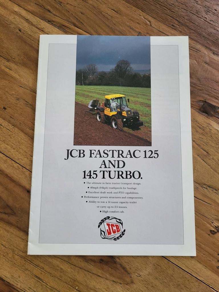 tractor folder JCB Fastrac 125 and 145 Turbo, Ophalen of Verzenden, Zo goed als nieuw