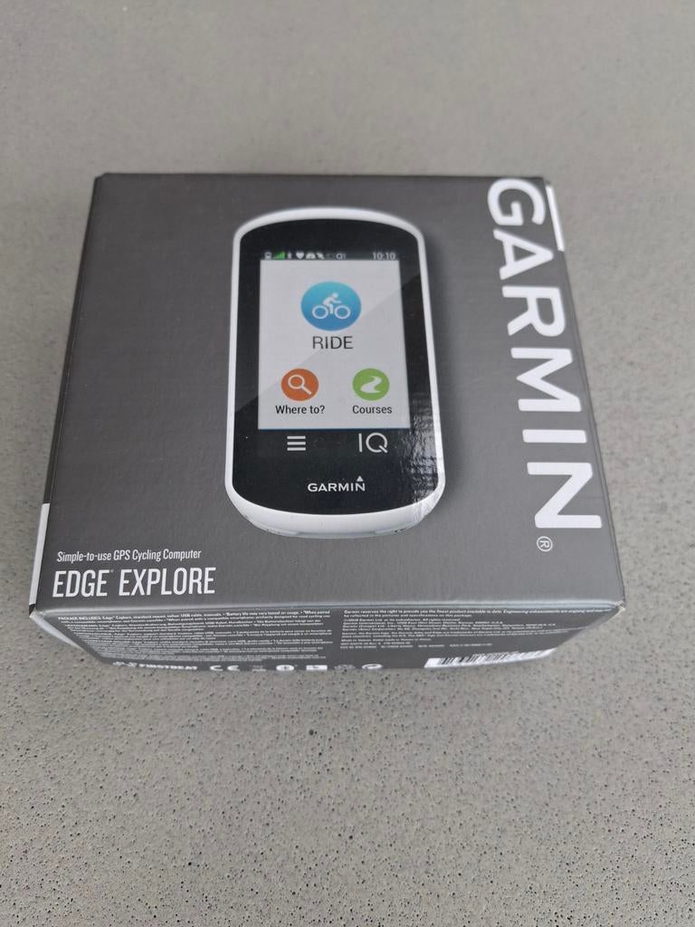 Garmin Edge Explore GPS Fietscomputer, Ophalen of Verzenden, Draadloos, Zo goed als nieuw