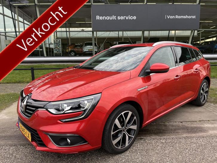 Renault Mégane Estate 1.3 TCe Bose /Trekhaak/ Dealer onderh, Auto's, Renault, Bedrijf, Te koop, Mégane, ABS, Airbags, Airconditioning