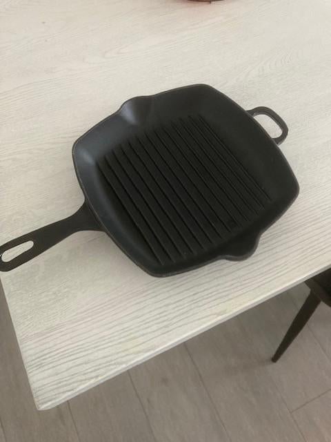 Te koop : Grilpan Kempen en Vergeer. Nieuw., Verzenden, Nieuw, Gietijzer, Overige typen