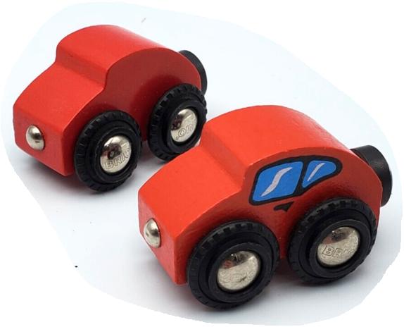 BRIO houten auto, Ophalen of Verzenden, Gebruikt