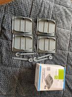 Onderlegplaten voor uitdraaisteunen (4 stuks), Ophalen of Verzenden, Nieuw