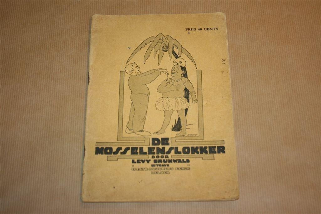 De mosselenslokker - Levy Grunwald - Circa 1925 !!, Ophalen of Verzenden