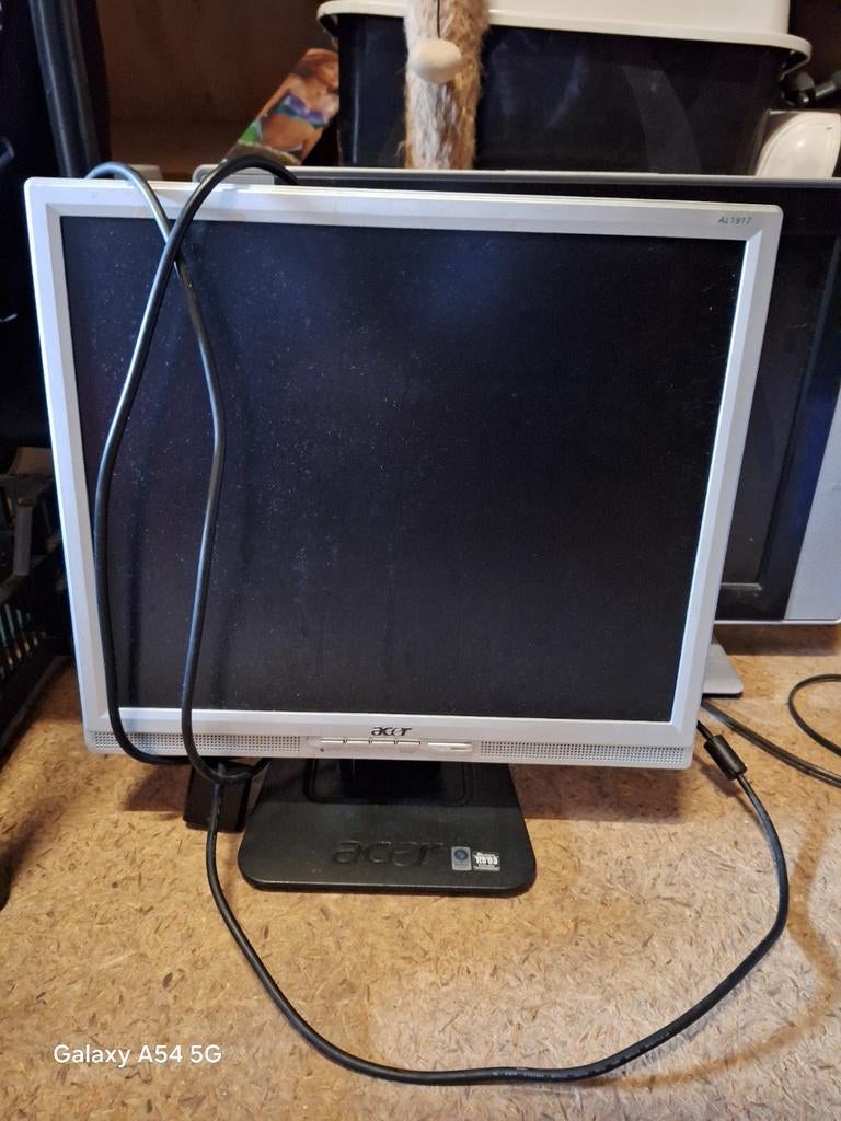 Acer AL1717 monitor, Ophalen