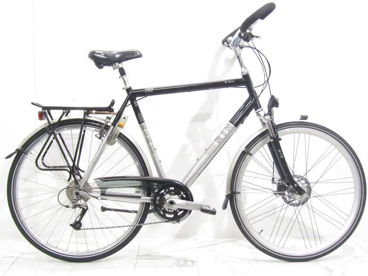 Rih Z900 zwart heren 60cm 28inch, Fietsen en Brommers, Fietsen | Heren | Herenfietsen, Gebruikt, Overige merken, 57 tot 61 cm