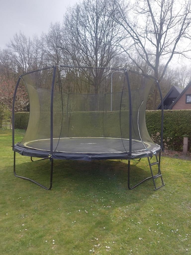 Salta Trampoline 360 cm met veiligheidsnet, Ophalen, Gebruikt
