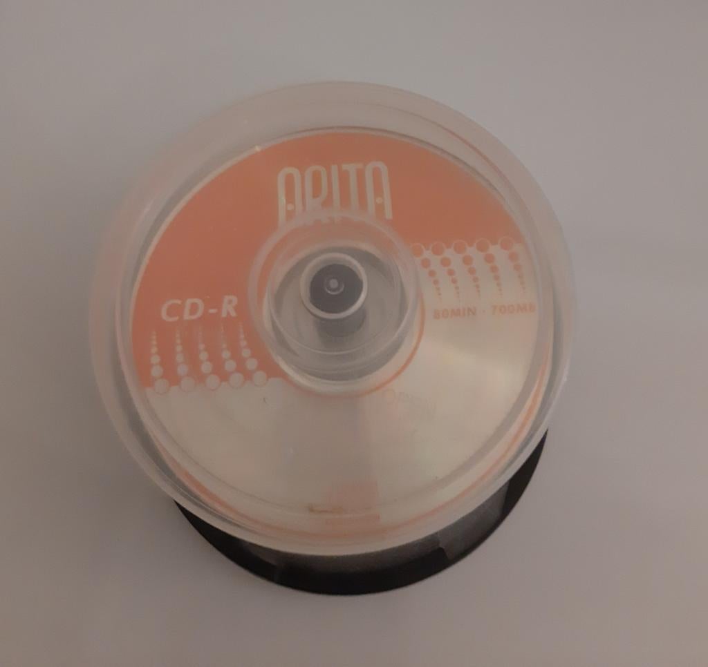 ARITA CD-R 80MIN 700MB op Spinde 40 Stuksl, Computers en Software, Beschrijfbare discs, Nieuw, Cd, Op spindel, Ophalen of Verzenden