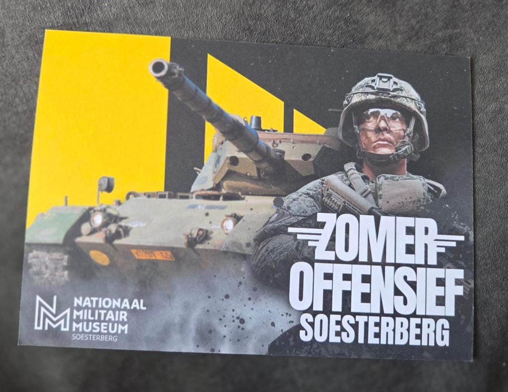 Soesterberg Zomeroffensief - Nationaal Militair Museum (NMM), Verzamelen, Verzenden, 1980 tot heden, Ongelopen, Overige thema's