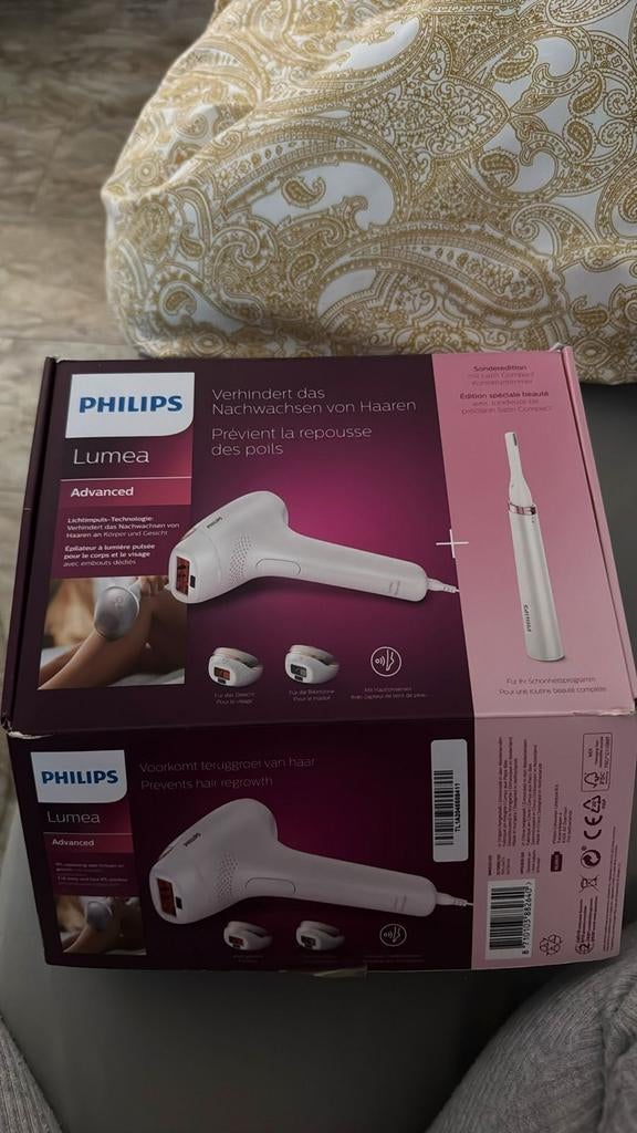 Philips Lumea Advanced IPL ontharing met precisietrimmer, Witgoed en Apparatuur, Persoonlijke-verzorgingsapparatuur, Ophalen of Verzenden