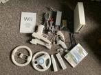 Nintendo Wii compleet en met veel spellen, Ophalen of Verzenden, Gebruikt, Met 2 controllers, Met games