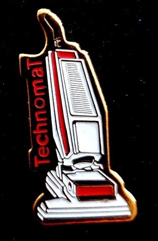 Technomat stofzuiger pin, Verzamelen, Verzenden, Nieuw, Merk, Speldje of Pin