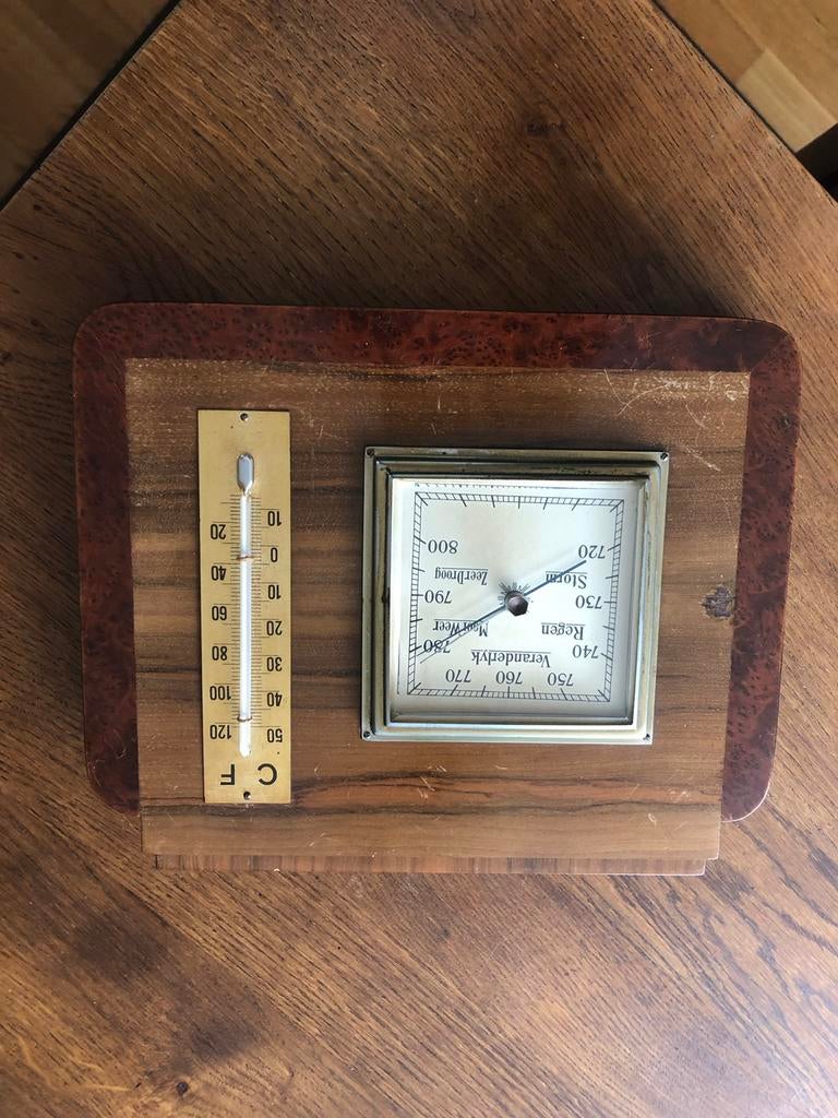 Barometer, Audio, Tv en Foto, Weerstations en Barometers, Ophalen of Verzenden, Zo goed als nieuw
