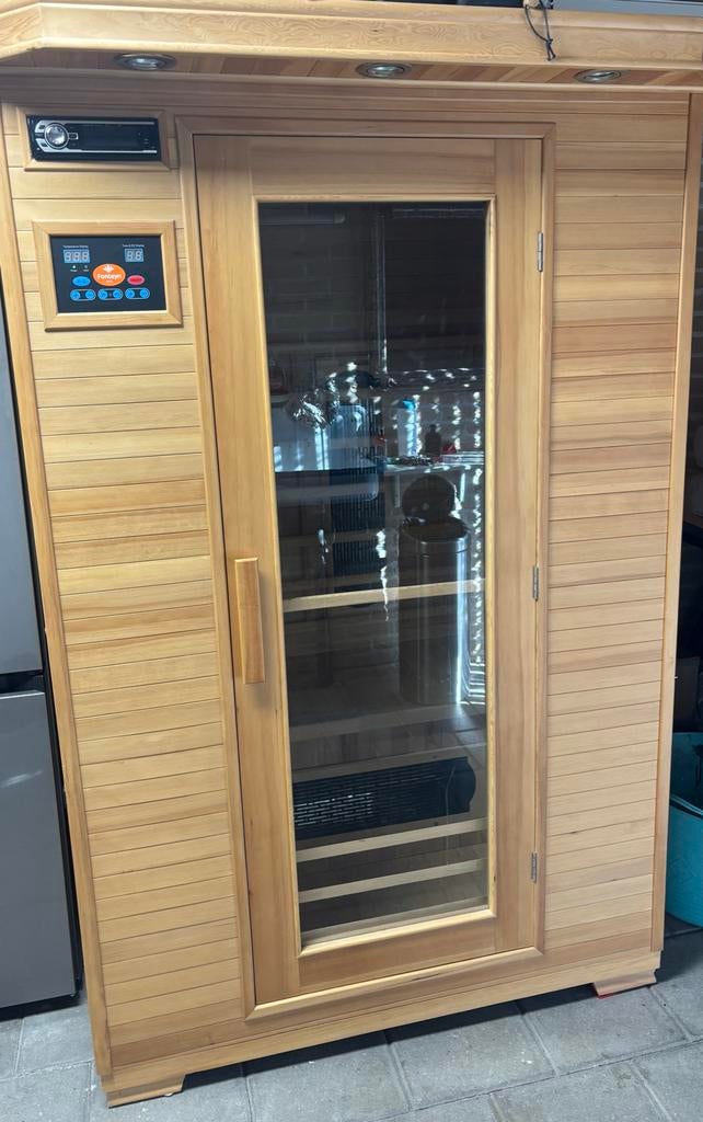 Infrarood Sauna, Sport en Fitness, Sauna, Ophalen, Zo goed als nieuw, Infrarood, Complete sauna