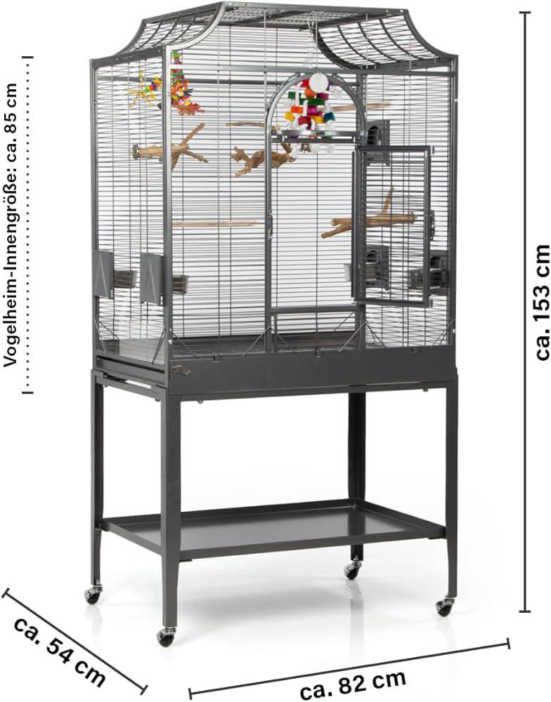 Montana Madeira 2 of 3 vogelkooi, Dieren en Toebehoren, Ophalen, Zo goed als nieuw, Metaal, Vogelkooi