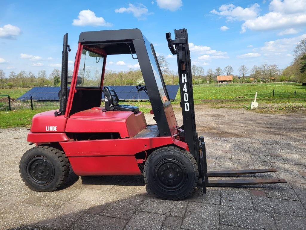 heftruck, Ophalen, 3000 tot 4000 kg, Linde, Diesel