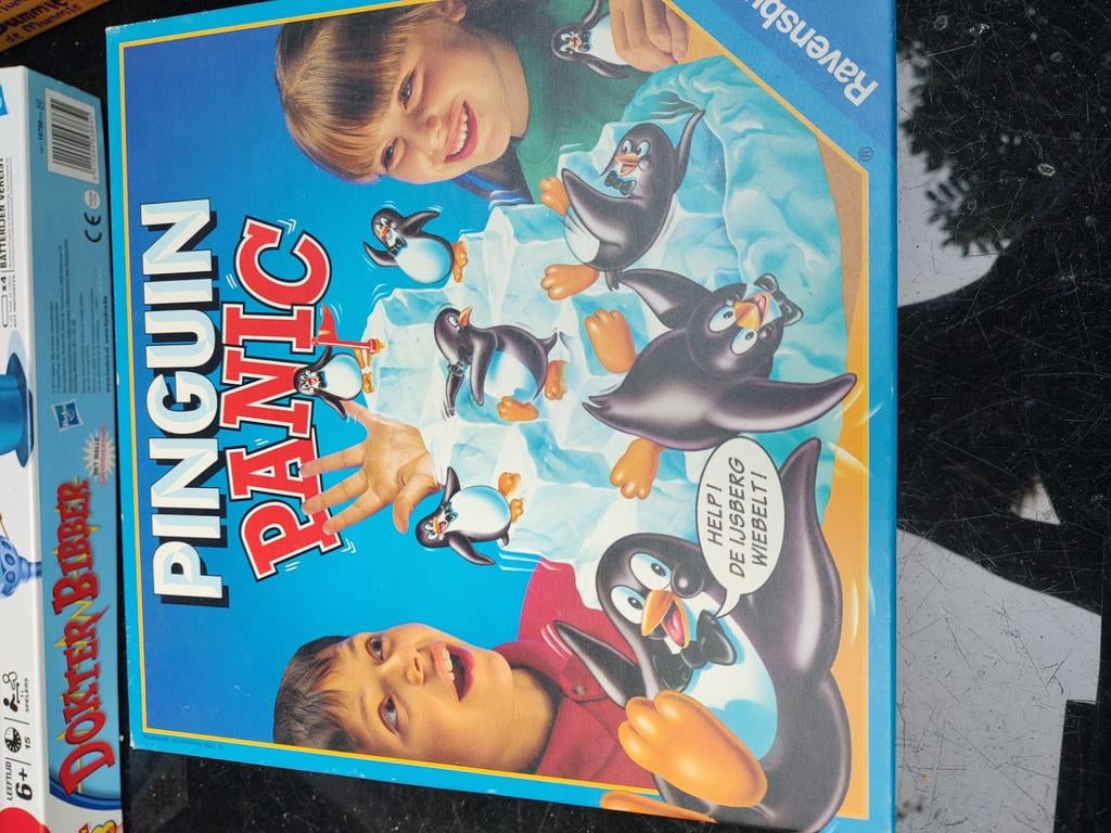 Spel pinguin panic, 1 speler, Ophalen of Verzenden, Zo goed als nieuw, Vanaf 3 jaar