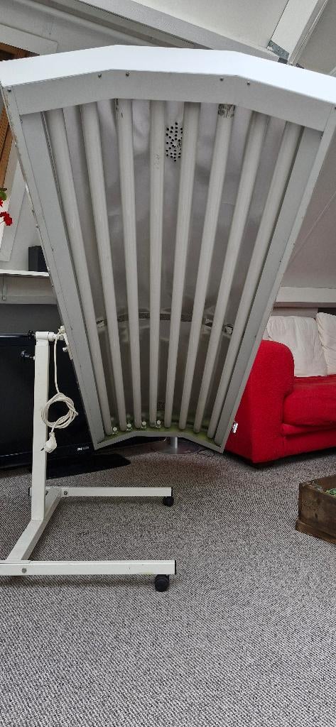 Zonnebank, Ophalen of Verzenden, Gebruikt, Zonnebank enkelzijdig, Minder dan 10 lampen