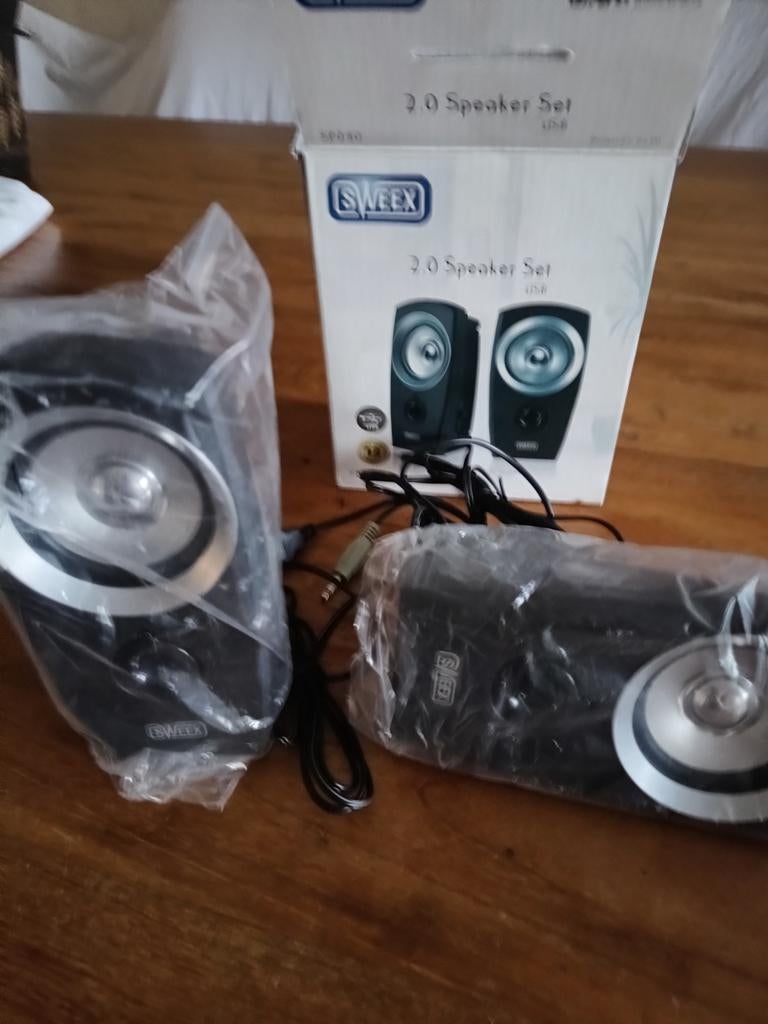 Sweex SP040 speaker set voor usb, Ophalen of Verzenden, Minder dan 60 watt, Overige typen, Overige merken