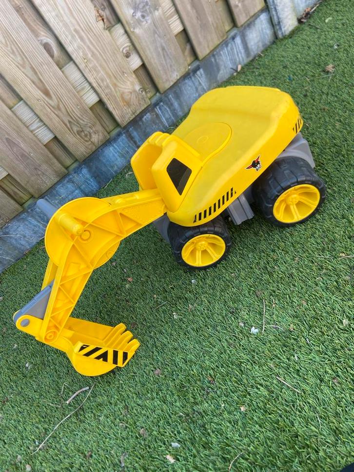 Graafmachine loopauto Maxi Digger, Kinderen en Baby's, Speelgoed | Speelgoedvoertuigen, Gebruikt, Ophalen