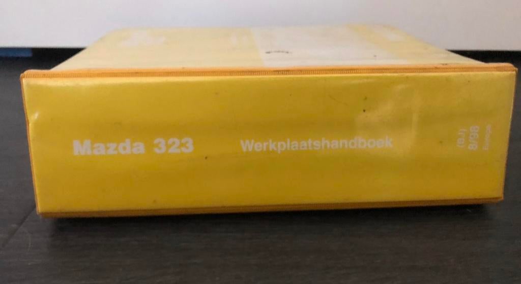 Origineel Werkplaats Handboek Mazda 323, Ophalen of Verzenden