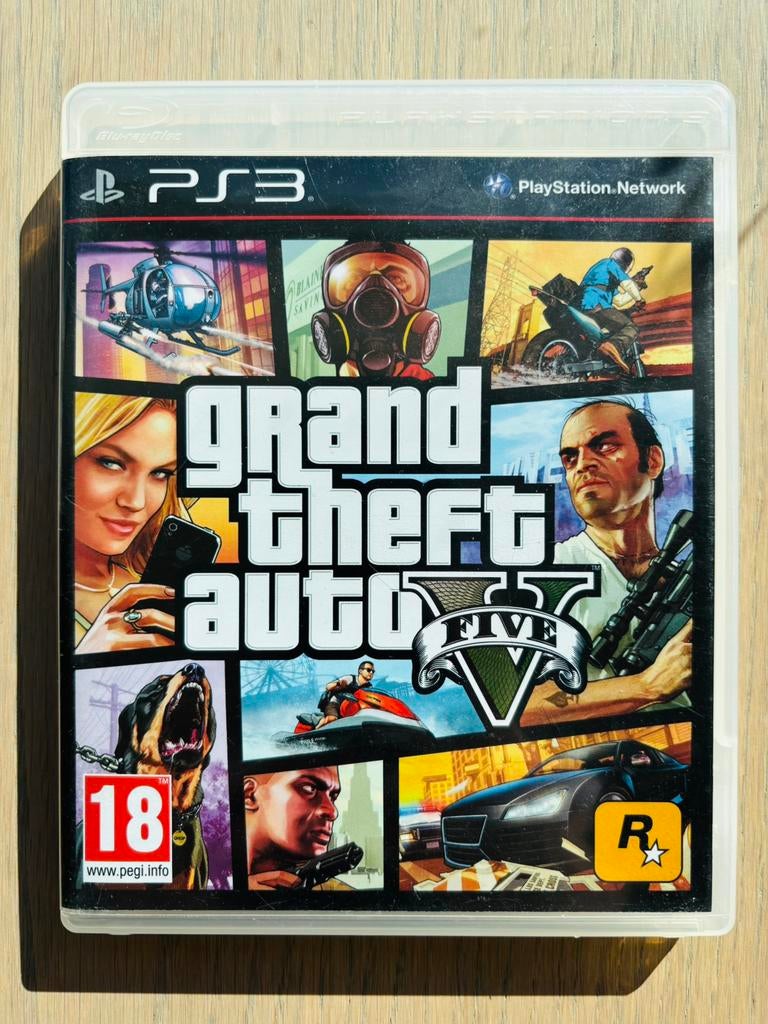 GTA 5 - PS3, Spelcomputers en Games, Games | Sony PlayStation 3, Avontuur en Actie, Vanaf 18 jaar, 1 speler, Ophalen of Verzenden