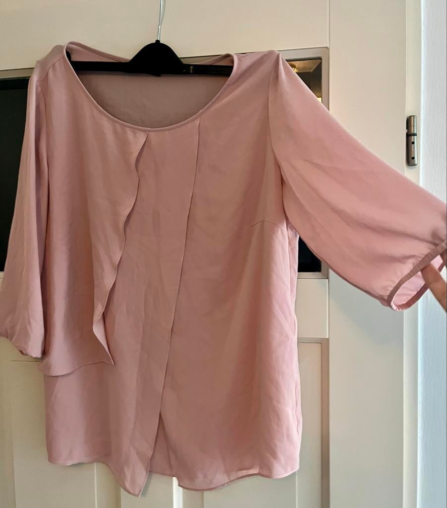 Betty Barclay blouse met lagen, roze maat 44, Ophalen of Verzenden, Zo goed als nieuw, Maat 42/44 (L), Roze