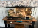 Zgan terrarium blue lagoon 100x40x52., Ophalen, Zo goed als nieuw