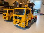 Bruder MAN Takelwagen en Oplegger Speelgoedtrucks, Ophalen, Gebruikt