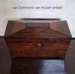 Theekist Teacaddy 19e eeuw., Ophalen of Verzenden