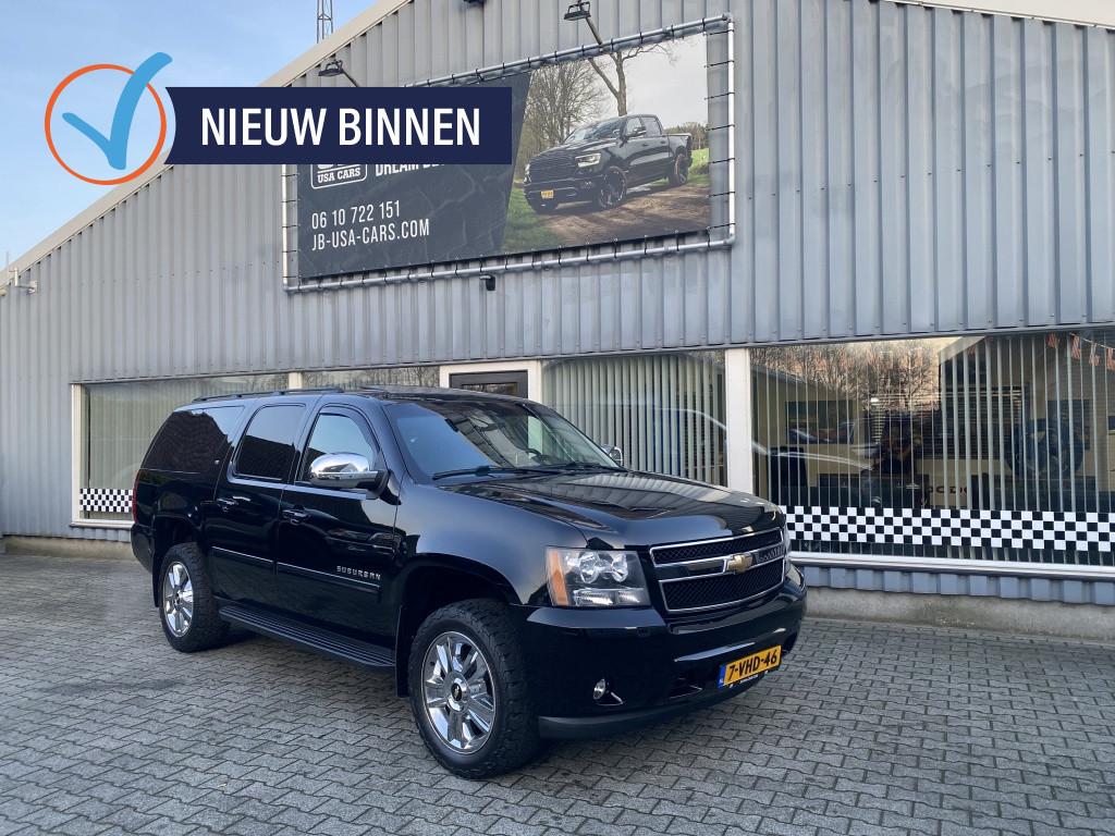 Chevrolet Suburban V8 LPG Zeer Netjes N.A.P. (Tahoe), Auto's, Automaat, Gebruikt, Chevrolet, Zwart
