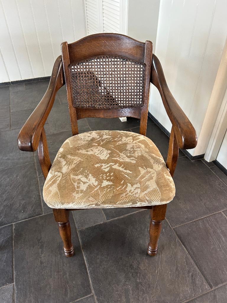 stoelen, Ophalen, Gebruikt, Twee, Bruin