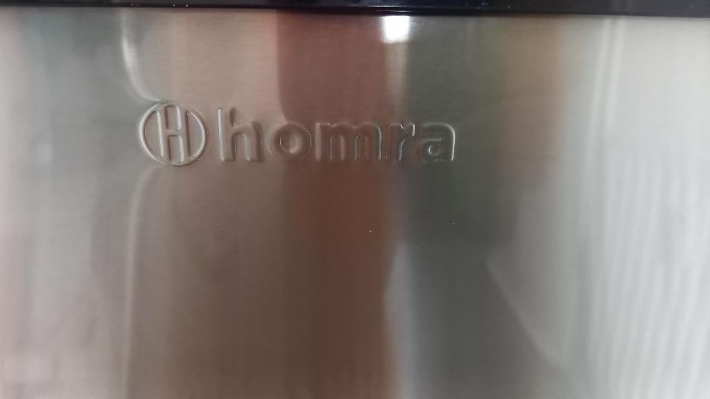 homra sensor prullenbak, Huis en Inrichting, Woonaccessoires | Prullenbakken, Zo goed als nieuw, Rvs, 75 cm of meer, 40 liter of meer