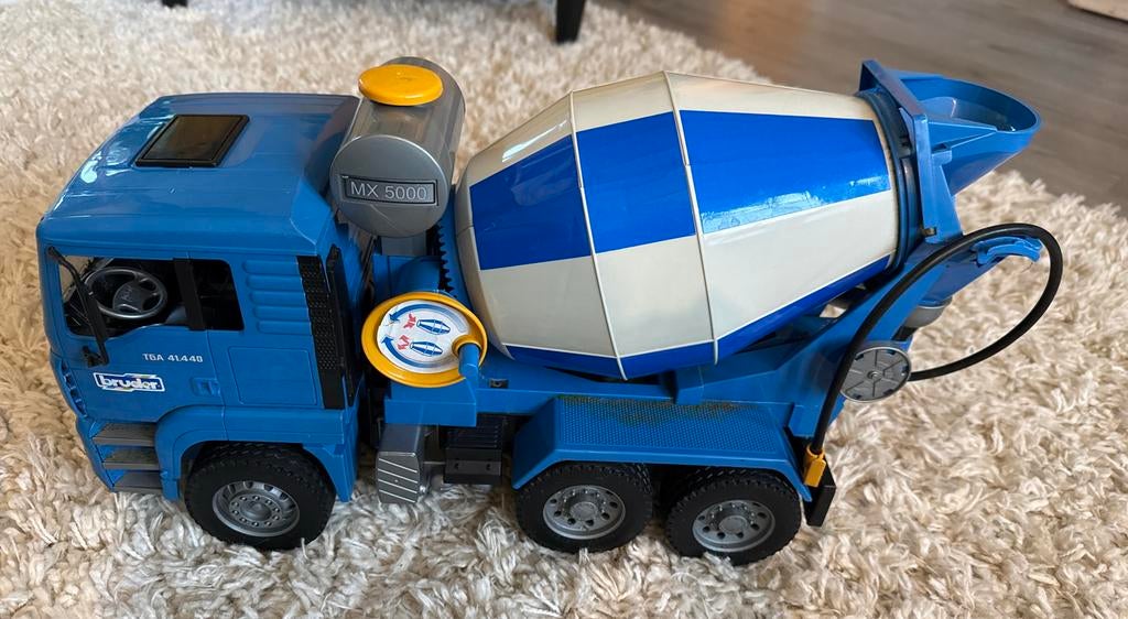 Bruder MAN Betonwagen - Speelgoed Cementmixer, Ophalen, Gebruikt