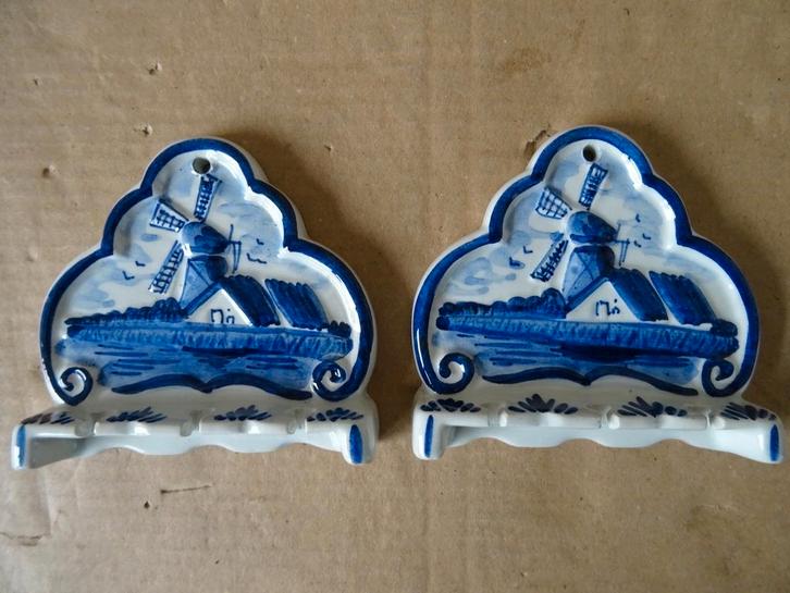 Vintage Delfts blauw lepelrekje Delfts Holland 19euro p stuk, Antiek en Kunst, Curiosa en Brocante, Ophalen of Verzenden