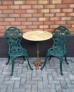 Bistro set, Tuin en Terras, Tuinsets en Loungesets, Ophalen, Aluminium, 2 zitplaatsen