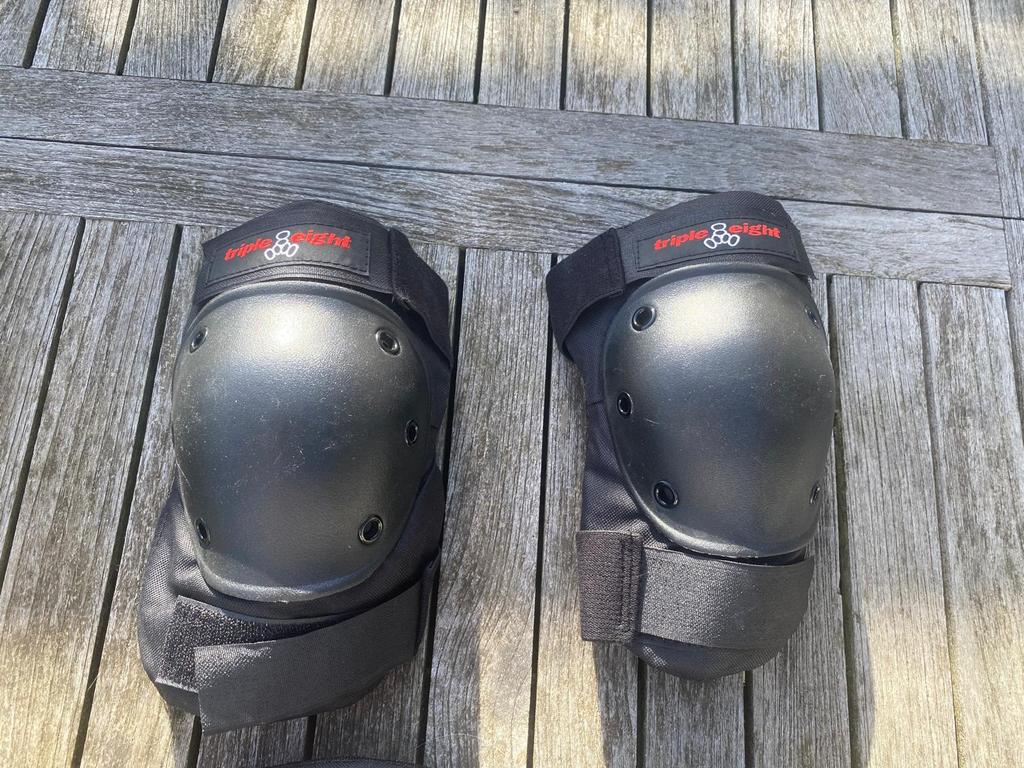 Helm en skate-bescherming, Sport en Fitness, Skateboarden, Ophalen, Gebruikt, Bescherming