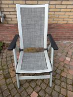 Tuinstoel, Ophalen, Zo goed als nieuw, Aluminium, Verstelbaar