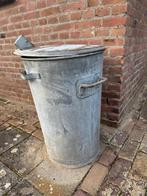 (grote) Oude zinken vuilnisemmer, Ophalen