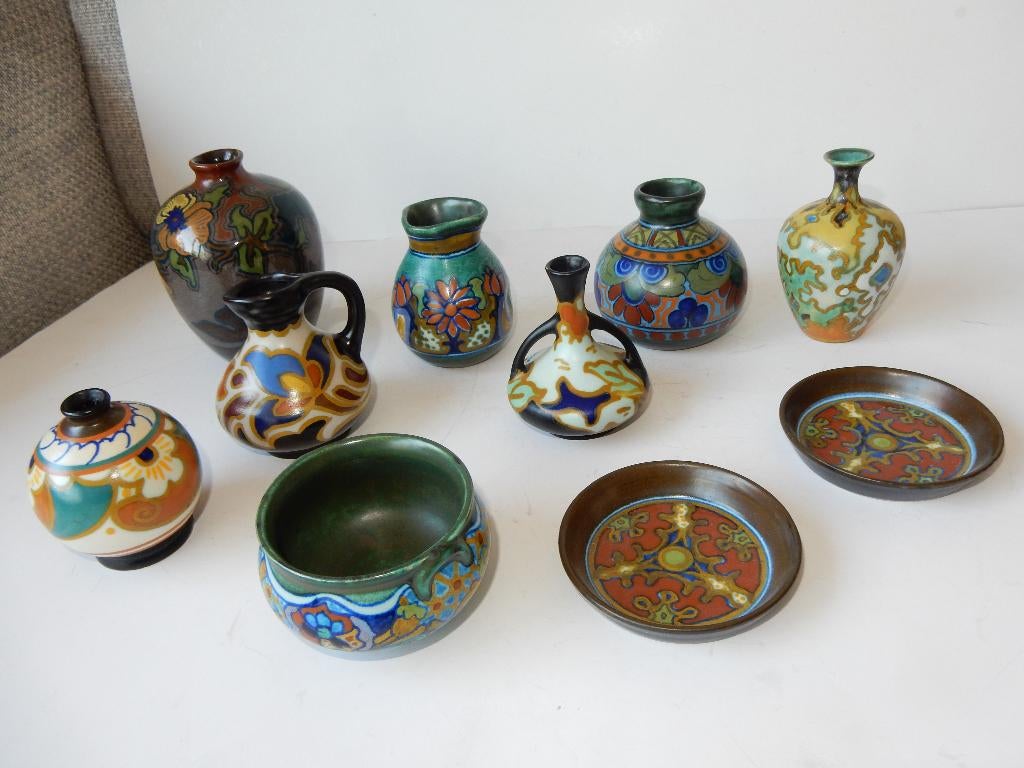 Miniatuur plateel, Antiek en Kunst, Ophalen of Verzenden