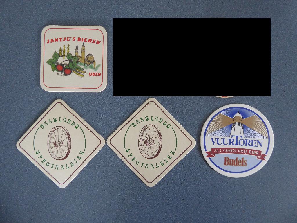 4 verschillende bier viltjes diverse merken 1, Verzamelen, Biermerken, Ophalen of Verzenden, Gebruikt, Viltje(s), Overige merken