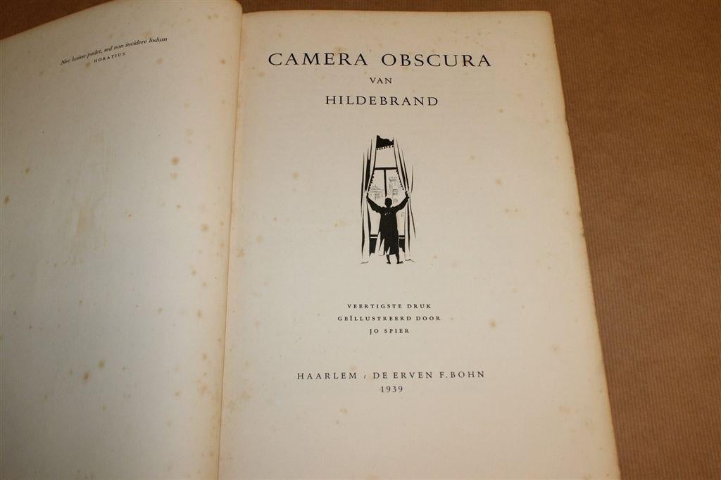 Camera Obscura Jubileum-uitgave 1939 — Hildebrand, Boeken, Ophalen of Verzenden, Gelezen