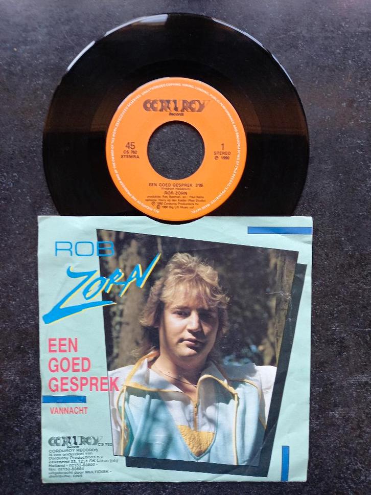 Rob Zorn - Een Goed Gesprek 1990, Cd's en Dvd's, Vinyl Singles, Gebruikt, Single, Nederlandstalig, 7 inch, Ophalen of Verzenden
