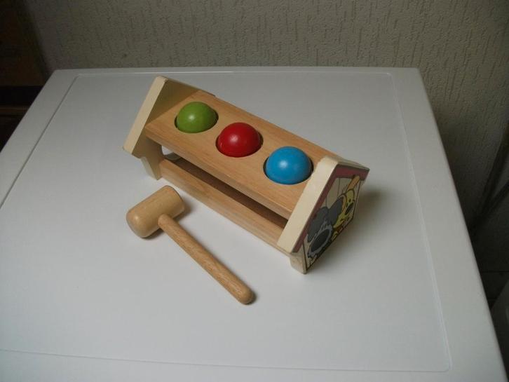 Woezel en Pip hamerbank, Kinderen en Baby's, Speelgoed | Houten speelgoed, Gebruikt, Ophalen of Verzenden